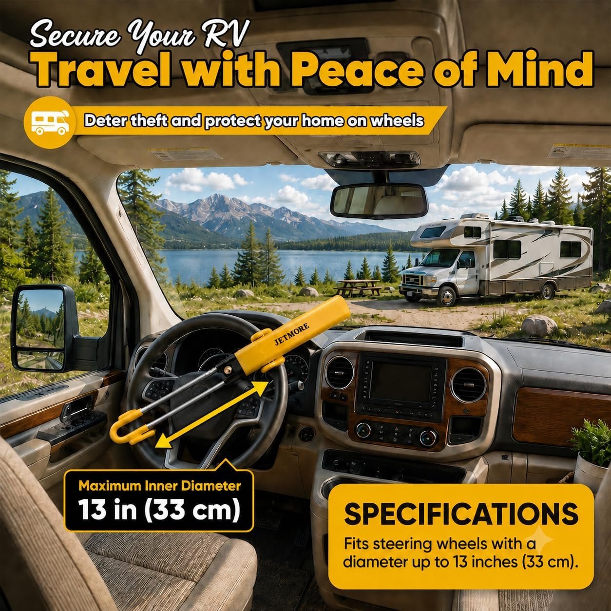 Anti-Theft Steering Lock - Image 2
