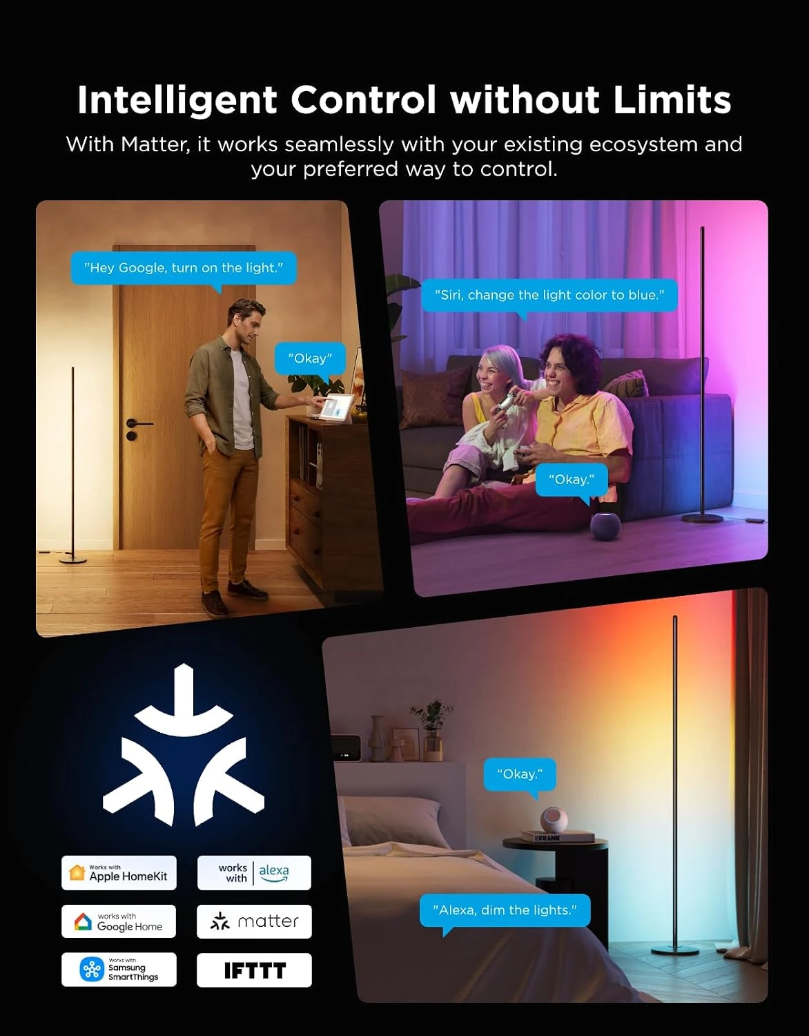 Govee LED Corner Lamp - Image 2