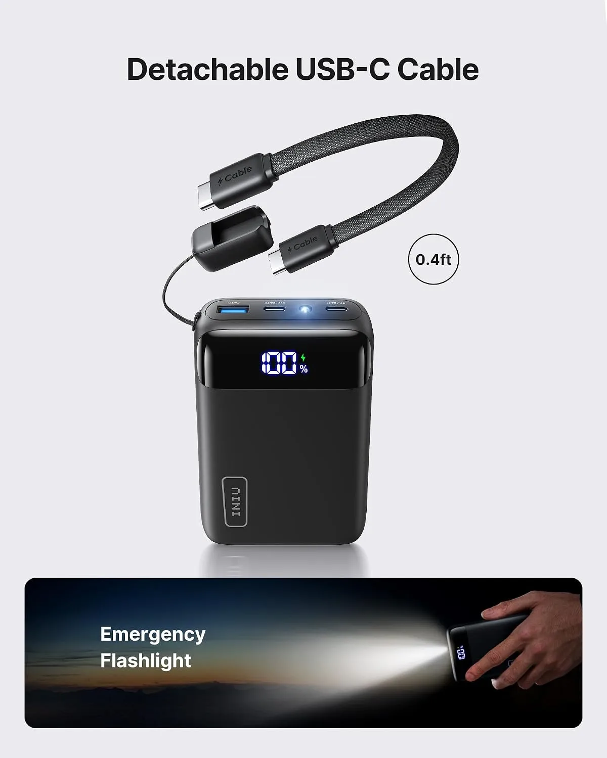 INIU Portable Charger 20000mAh - Image 3
