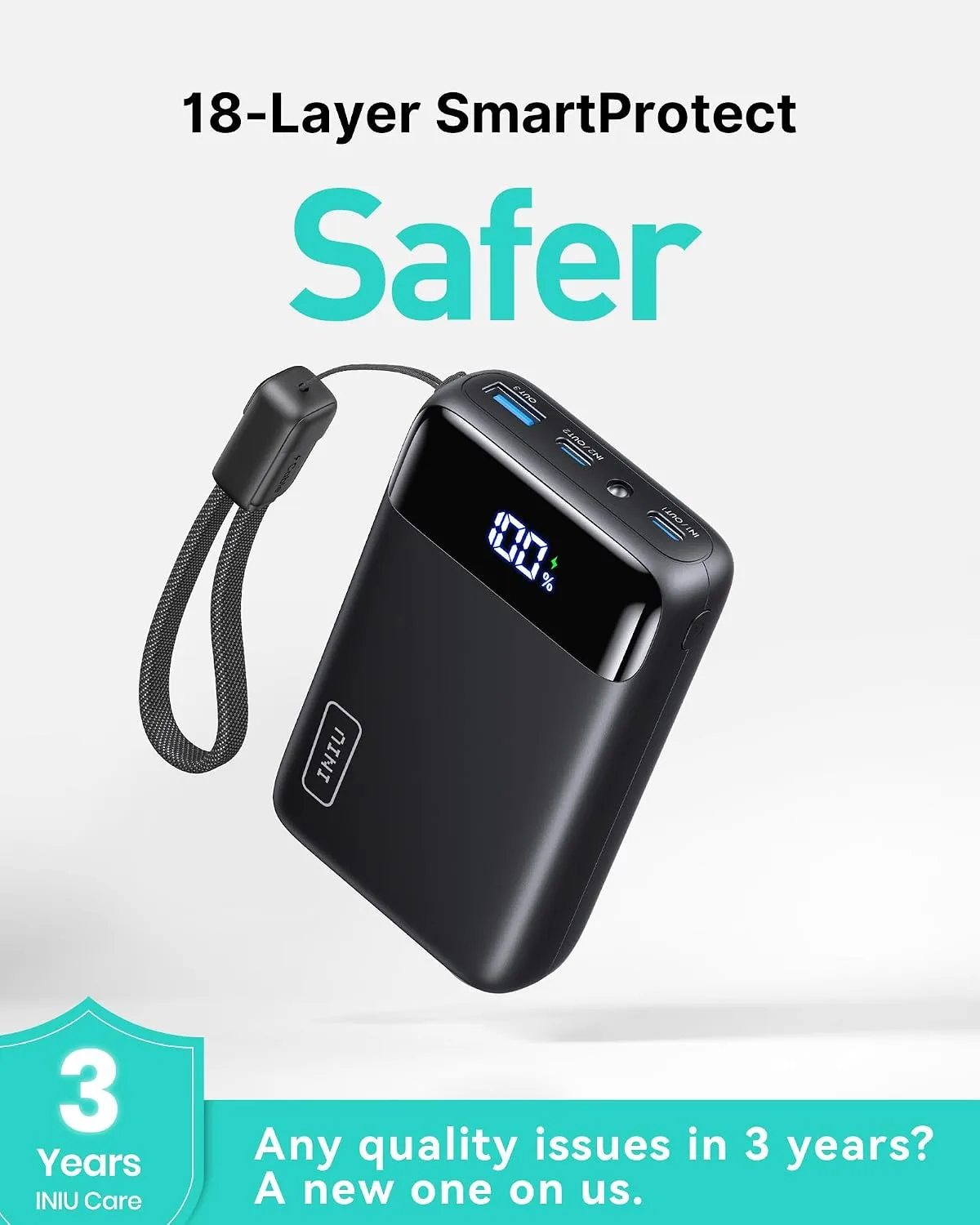 INIU Portable Charger 20000mAh - Image 4
